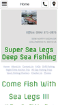 Mobile Screenshot of deepseafishingsealegs.com